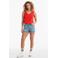 Anytime denim short lichtblauw