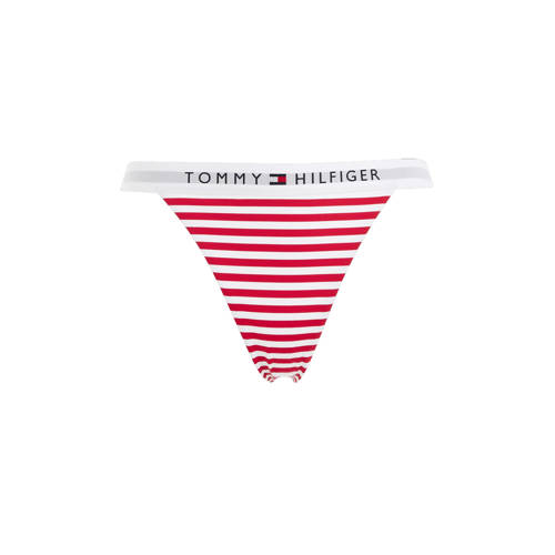 Tommy Hilfiger bikinibroekje rood/wit
