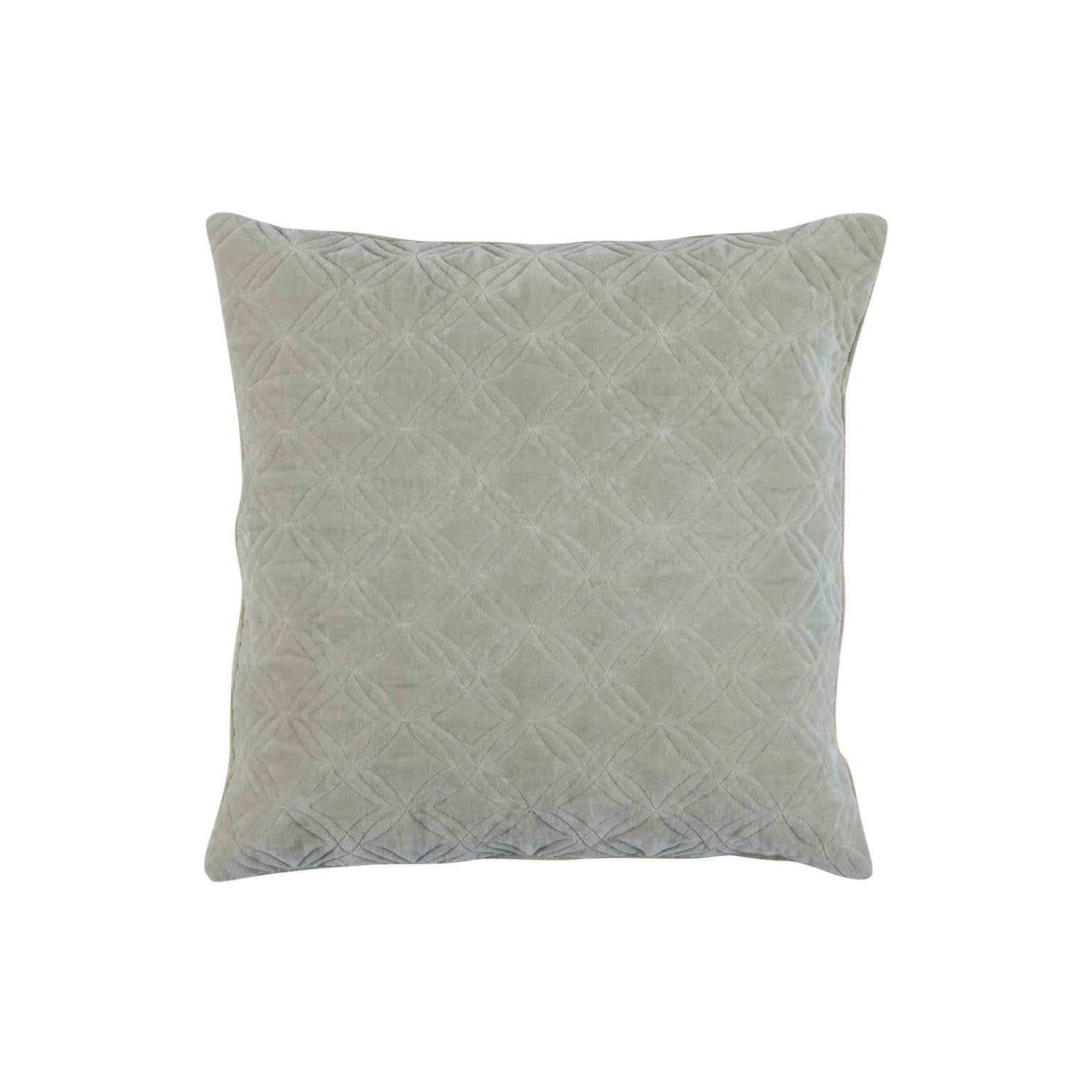 BePureHome Cherish Kussen Katoen Graniet 50x50