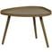 WOOOD Mae Bijzettafel Organisch - Hout - Zand - 40x61x50