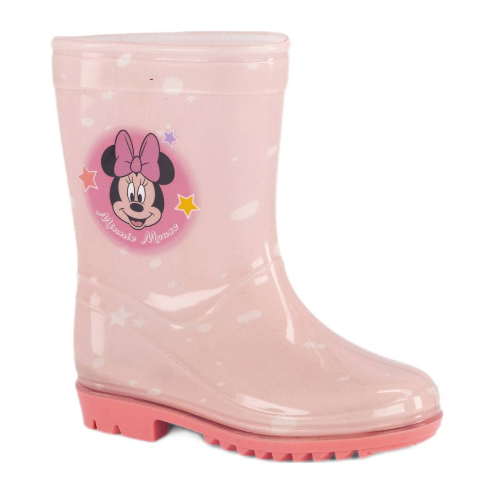 vanHaren Minnie Mouse regenlaarzen roze wehkamp