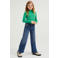 WE Fashion longsleeve groen