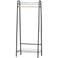 WOOOD Jovi Kledingrek - Metaal - Zwart - 167x70x41