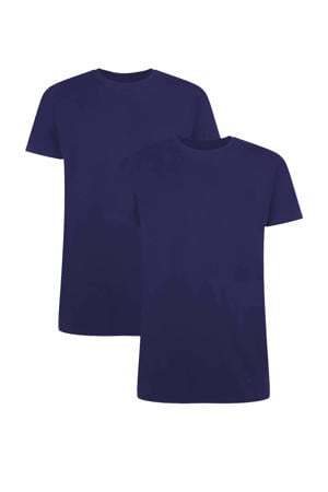 ondershirt Ruben met bamboe (set van 2) donkerblauw