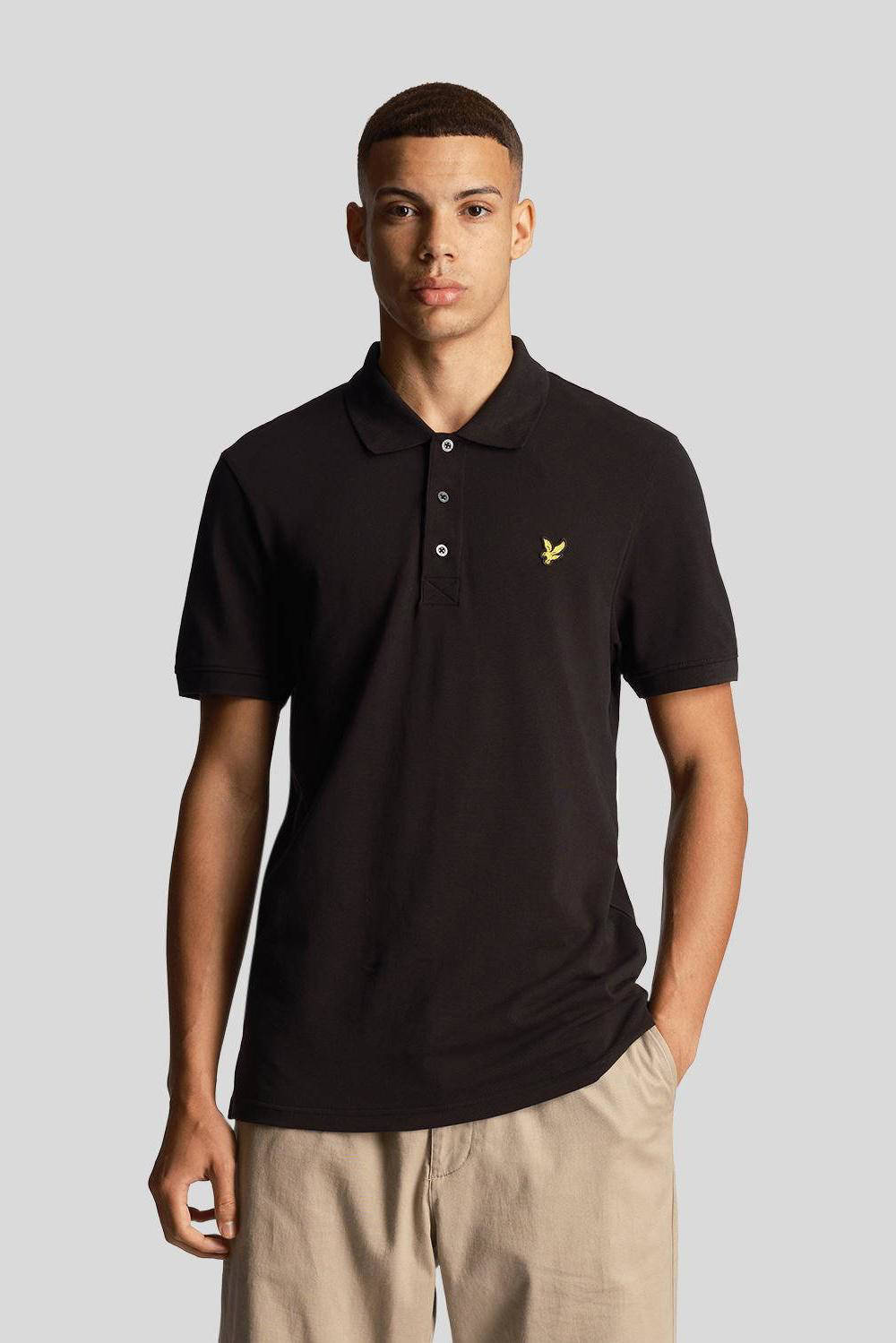 Regular fit polo Plus Size zwart wehkamp Heren Kleding Tops & Shirts Shirts Poloshirts 
