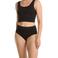 ten Cate Basic midi slip (set van 2) zwart