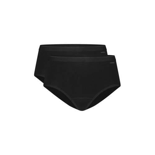 ten Cate Basic midi slip (set van 2) zwart afbeelding