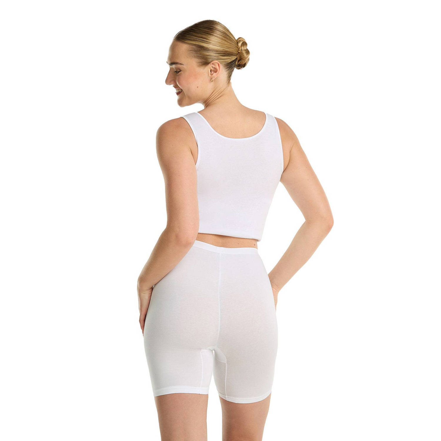 ten Cate Basic long short (set van 2) wit