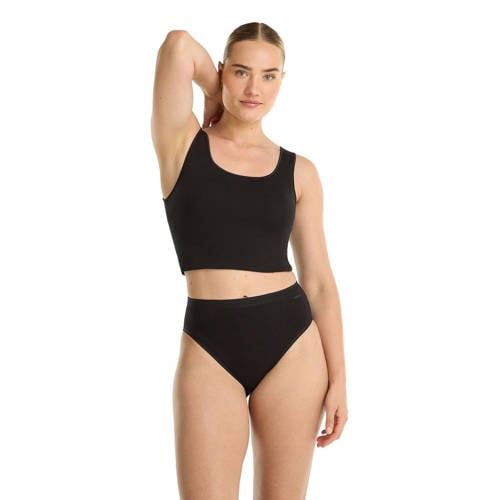 ten Cate Basic high leg slip (set van 2) zwart afbeelding