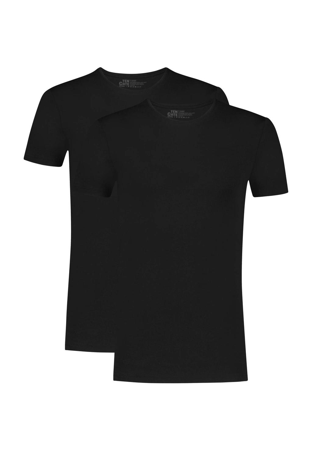 ten Cate Basic ondershirt (set van 2) zwart