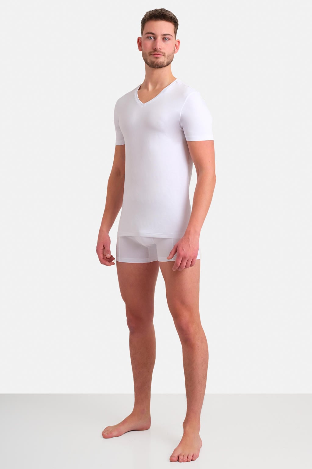 ten Cate Basic ondershirt (set van 2) wit