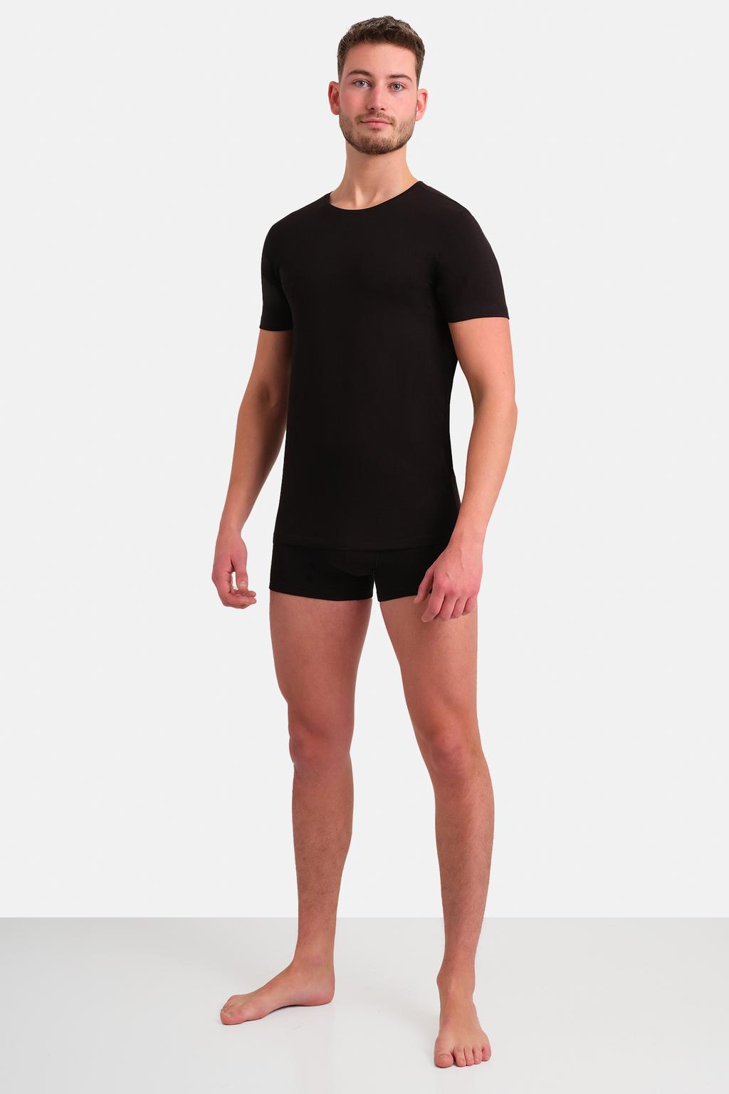 ten Cate Basic ondershirt (set van 2) zwart