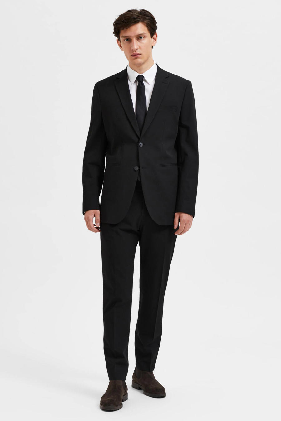 Zwarte colberts voor heren online kopen? | Wehkamp