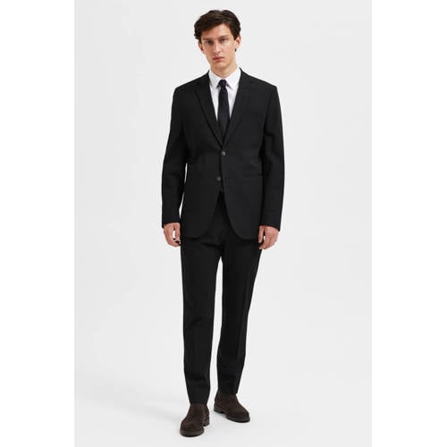 SELECTED HOMME slim fit colbert zwart afbeelding