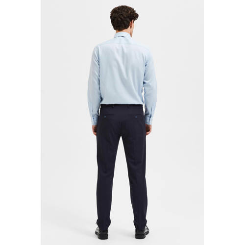 SELECTED HOMME slim fit pantalon donkerblauw afbeelding