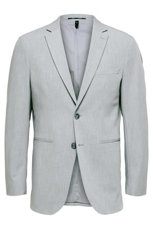 slim fit colbert lichtgrijs