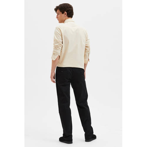 SELECTED HOMME straight chino zwart afbeelding