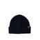 Sarlini rib gebreide muts donkerblauw