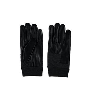 leren handschoenen zwart