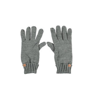 gemeleerde handschoenen grijs