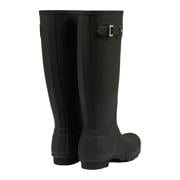 thumbnail: Hunter Original Tall Wellington Boots regenlaarzen met profielzool en logo - zwart