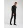 GABBIANO slim fit overhemd zwart