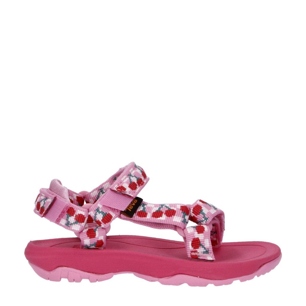 Roze meisjes Teva Hurricane XLT 2 peuter sandalen met klittenband