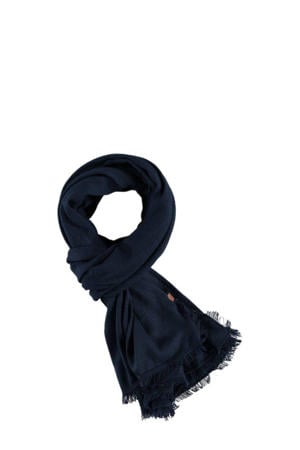 sjaal donkerblauw