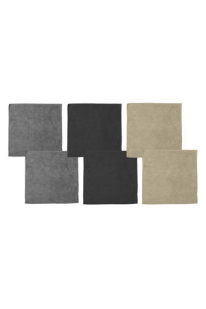 microvezeldoek (set van 6) (30x30 cm)