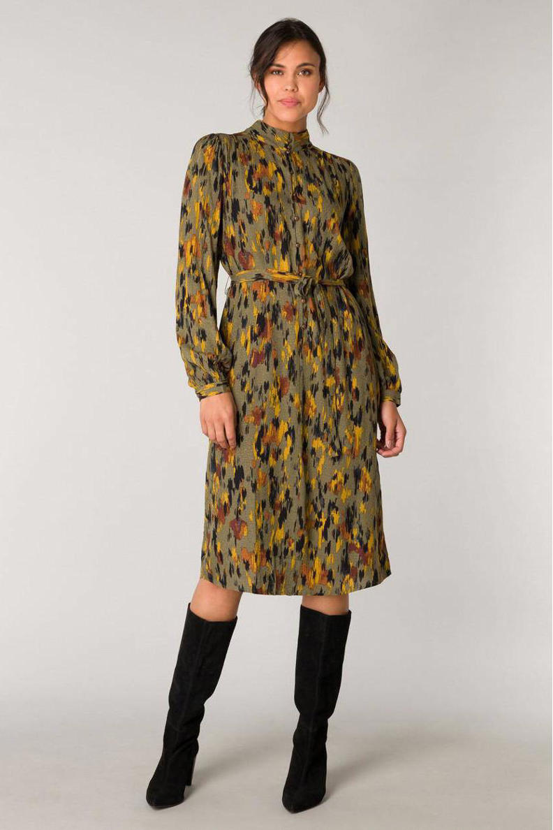 Jurk Fem army green main image 1