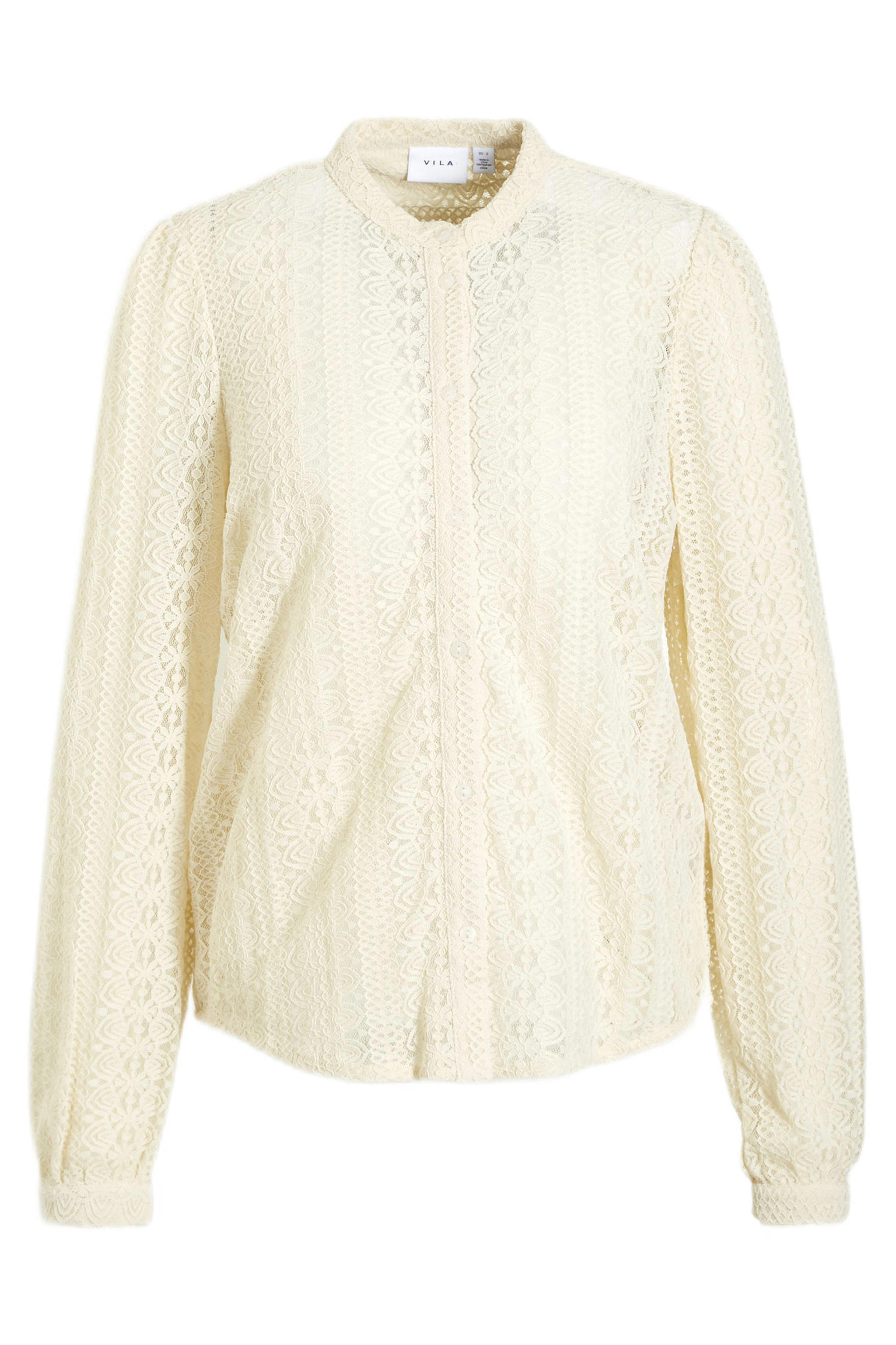 VERO MODA geweven blouse VMBUMPY met plooien zwart