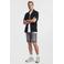 Anytime denim short grijs