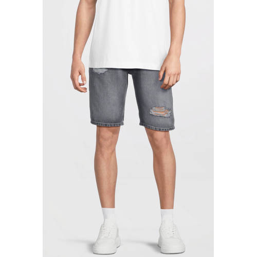 anytime denim short grijs afbeelding