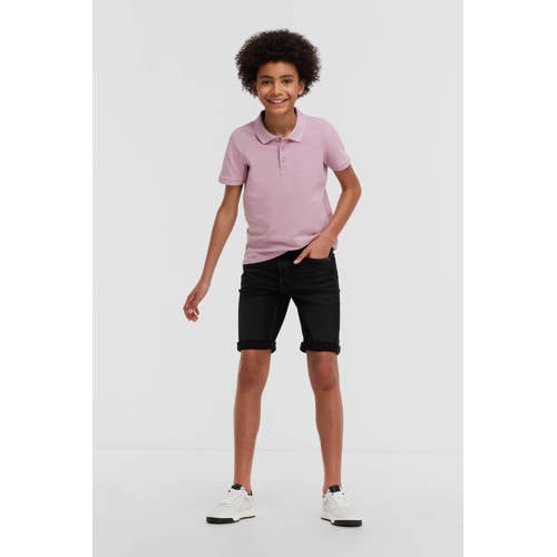 anytime denim short zwart afbeelding