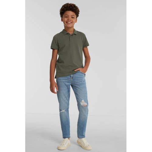 anytime slim fit jeans lichtblauw afbeelding