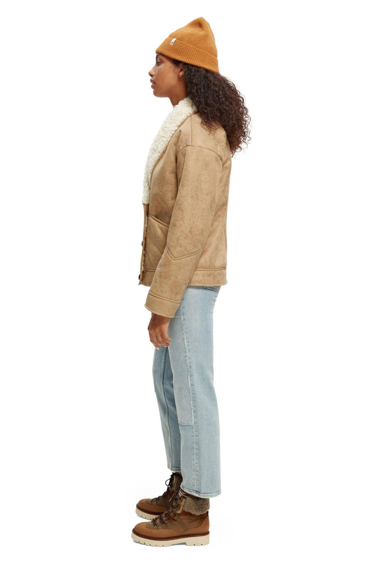 \u0026 Soda lammy coat winterjas camel | wehkamp