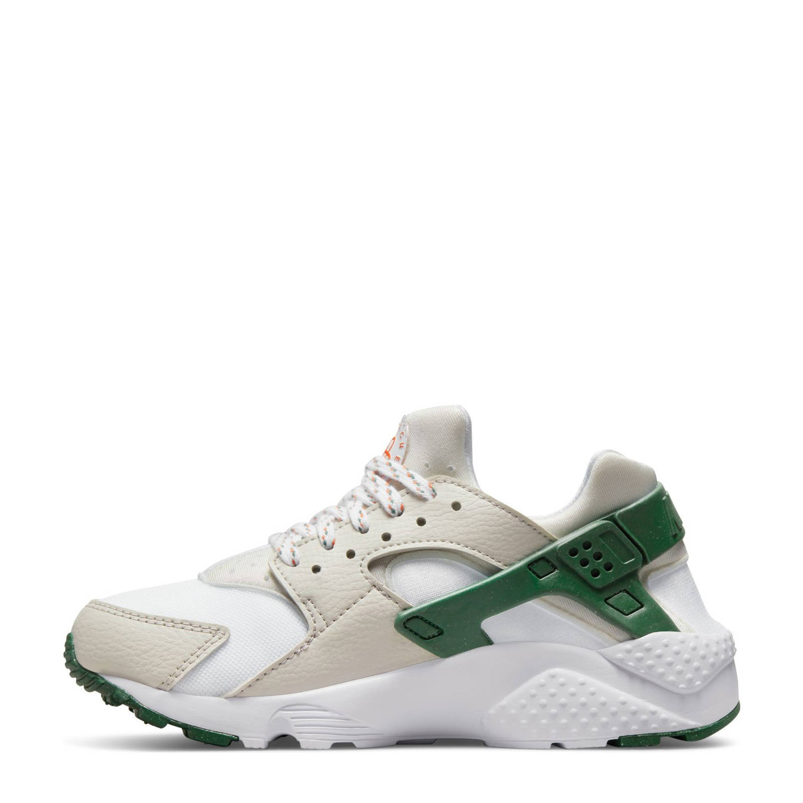 Nike Huarache Run SE sneakers wit/oranje/groen | wehkamp