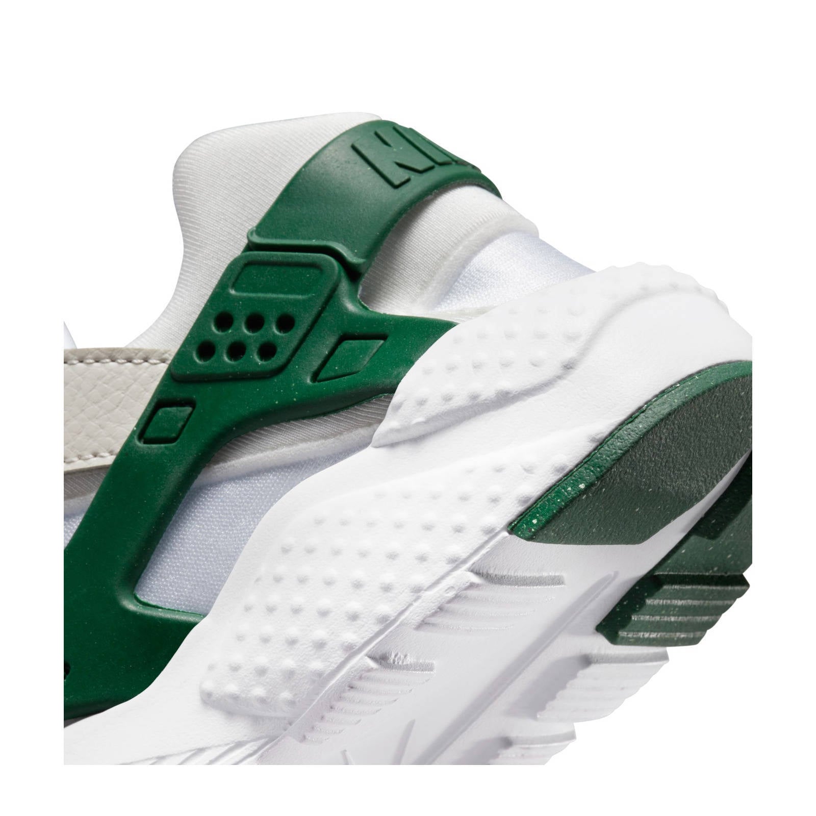 Nike Huarache Run SE sneakers wit/oranje/groen | wehkamp