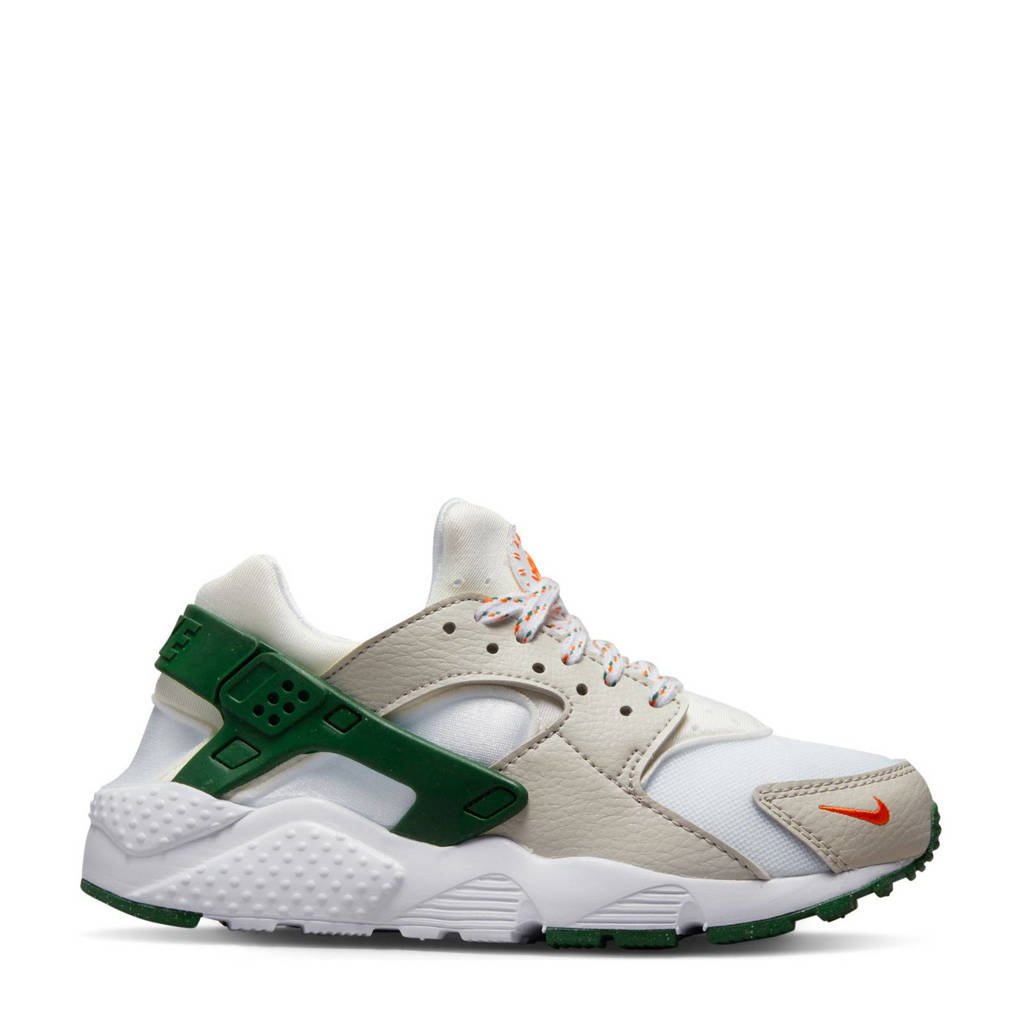 referentie Verdrag breken Nike Huarache Run SE sneakers wit/oranje/groen | wehkamp