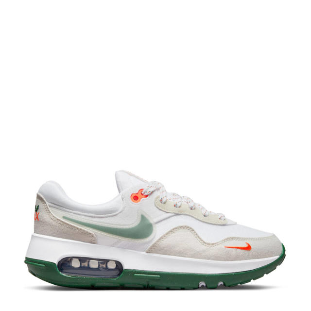 relais diamant Geslaagd Nike Air Max Motif sneakers wit/groen/oranje | wehkamp