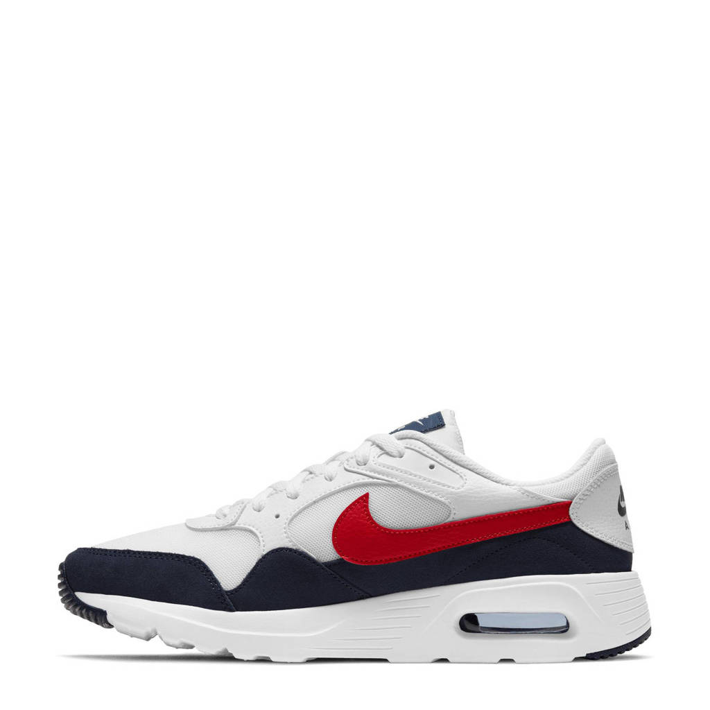 Air Max SC wit/rood/donkerblauw |