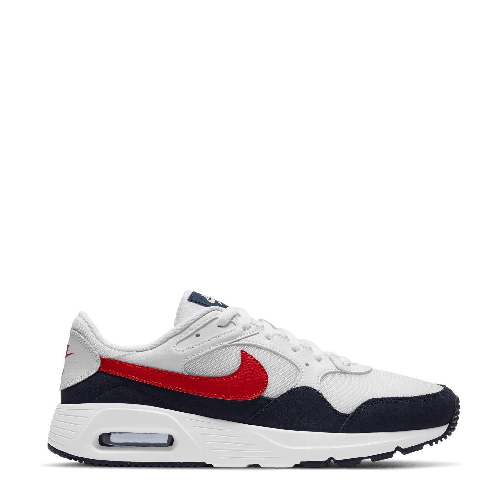 Nike air wit rood on sale