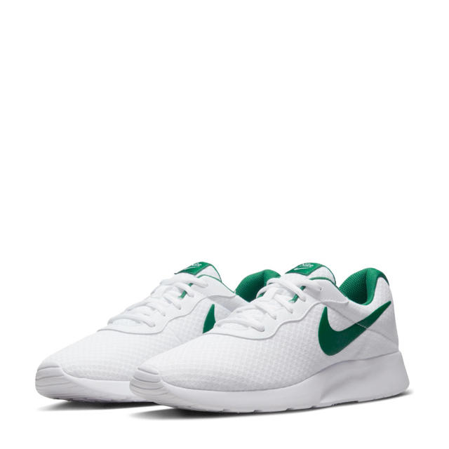 Dalset Geniet Vaardig Nike Tanjun sneakers wit/groen | wehkamp