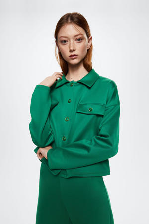 tricot jasje groen