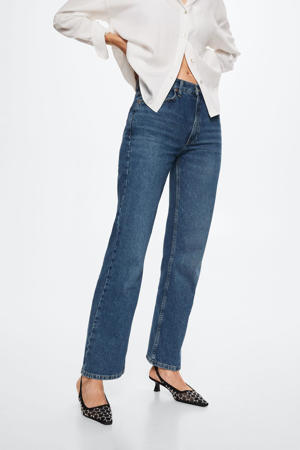 straight fit jeans non-stretch dark denim