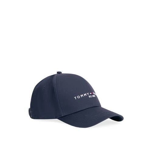 Tommy Hilfiger pet met logo donkerblauw afbeelding