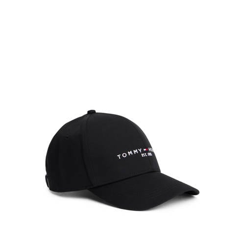 Tommy Hilfiger pet met logo zwart afbeelding
