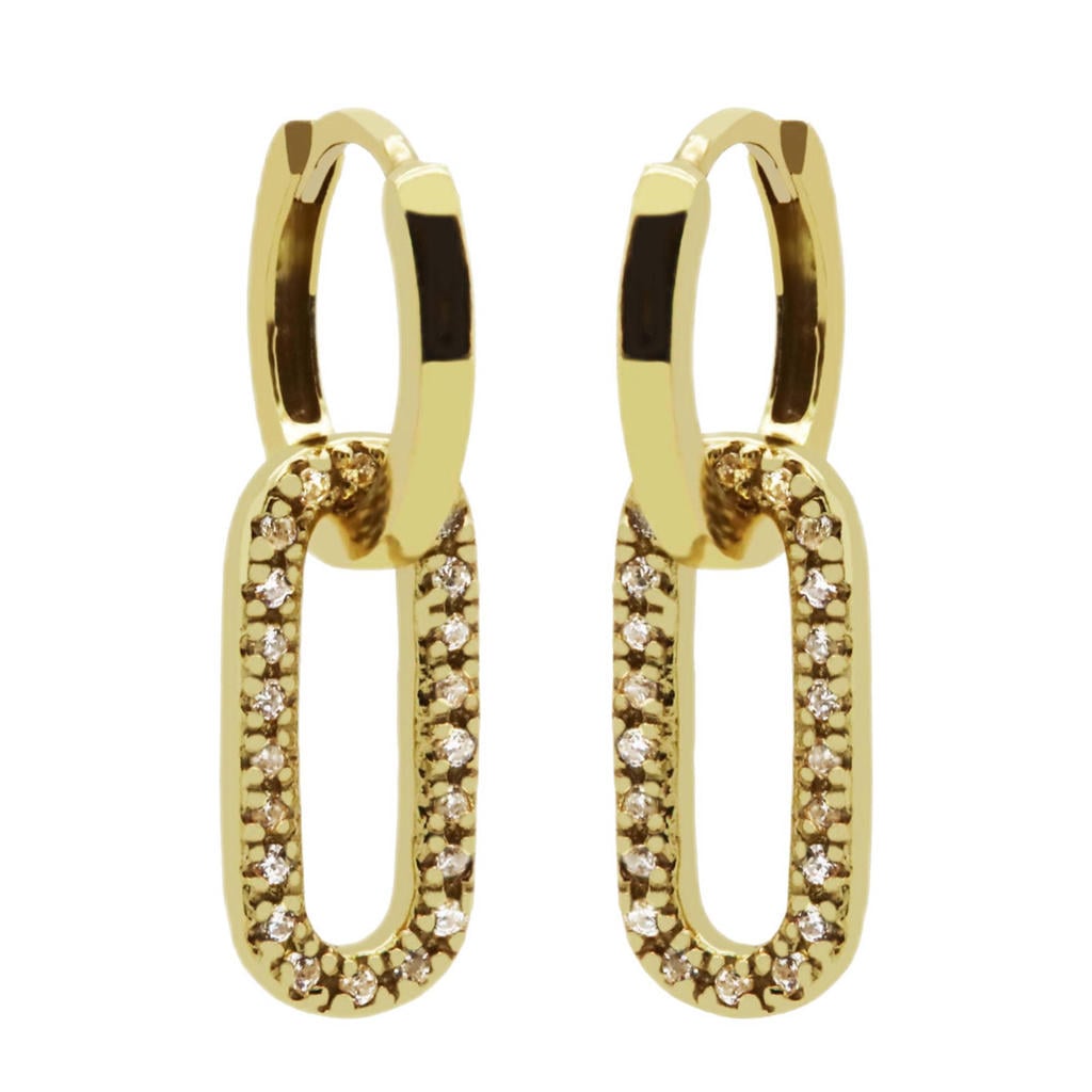 KARMA Jewelry goldplated oorbellen Dangling
