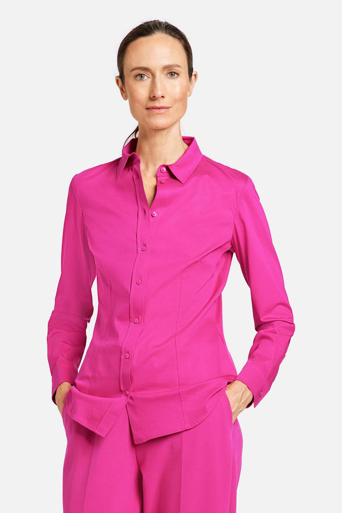 micro Enzovoorts Inloggegevens Gerry Weber blouse roze | wehkamp