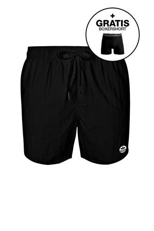 zwemshort + gratis boxershort zwart
